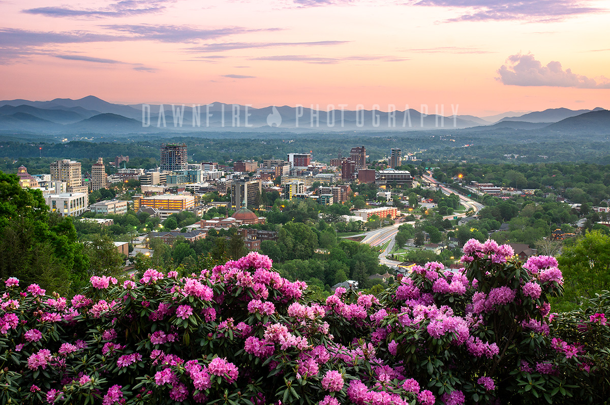 Photograph of Downtown Asheville