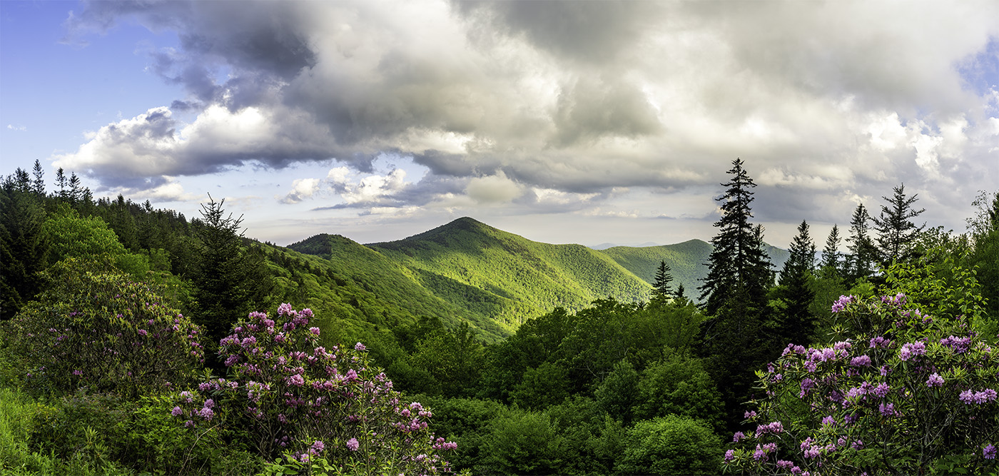 Spring Blue Ridge Landscape Photo