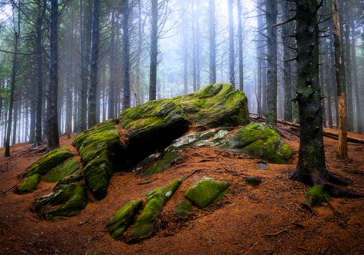 Foggy Mountain Shot